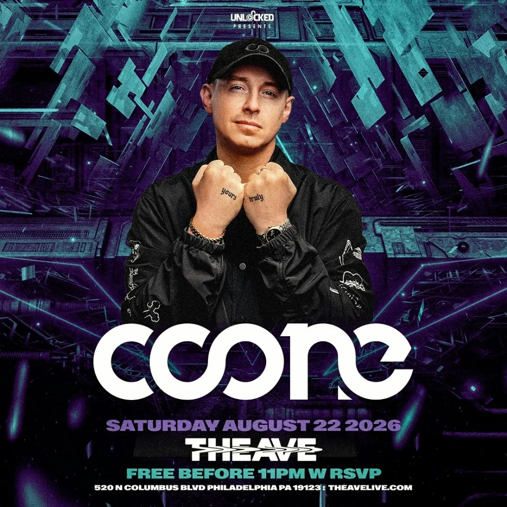 Coone — event flyer