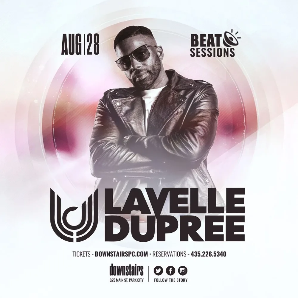 Lavelle Dupree — event flyer