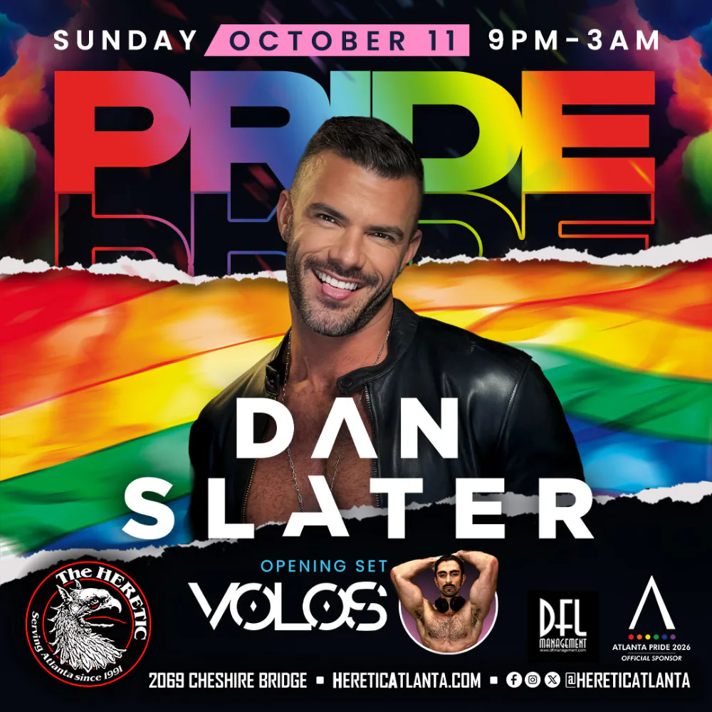 Dan Slater — event flyer