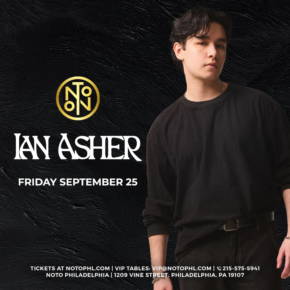 Ian Asher — event flyer