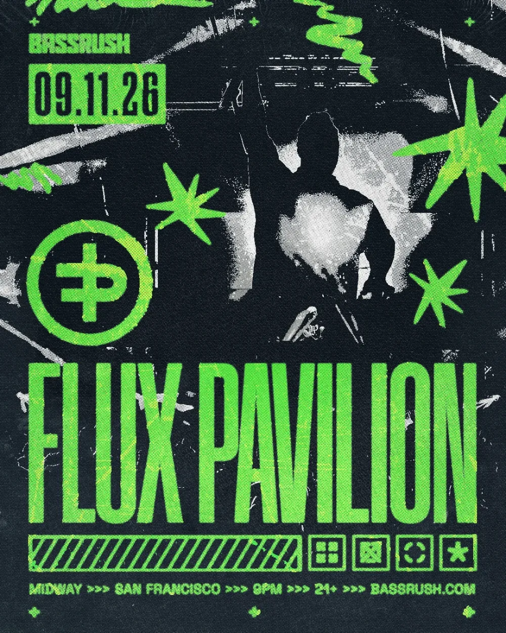 Flux Pavilion — event flyer
