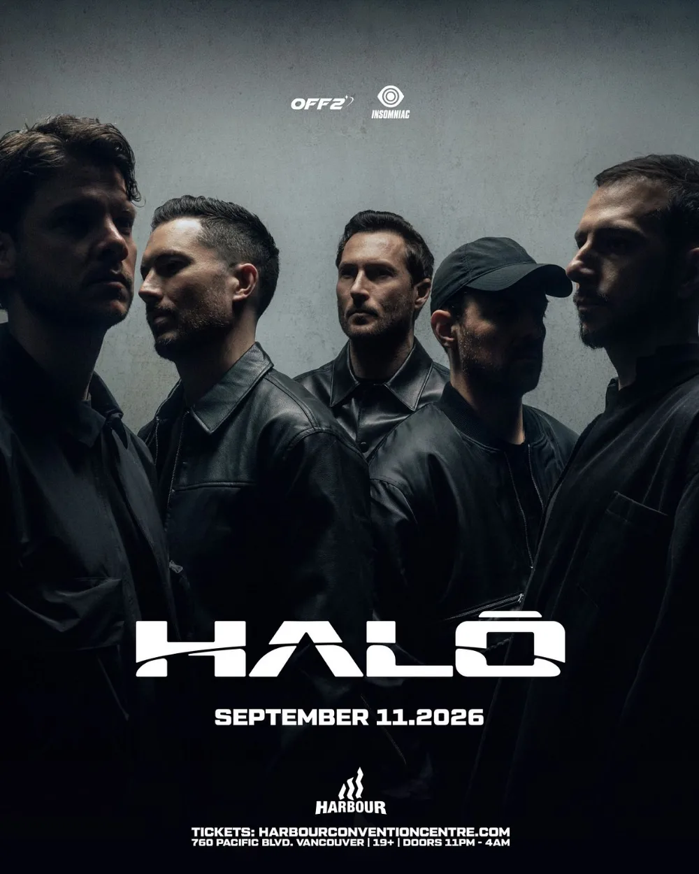 HALŌ (DubVision x Third Party x Matisse & Sadko) — event flyer