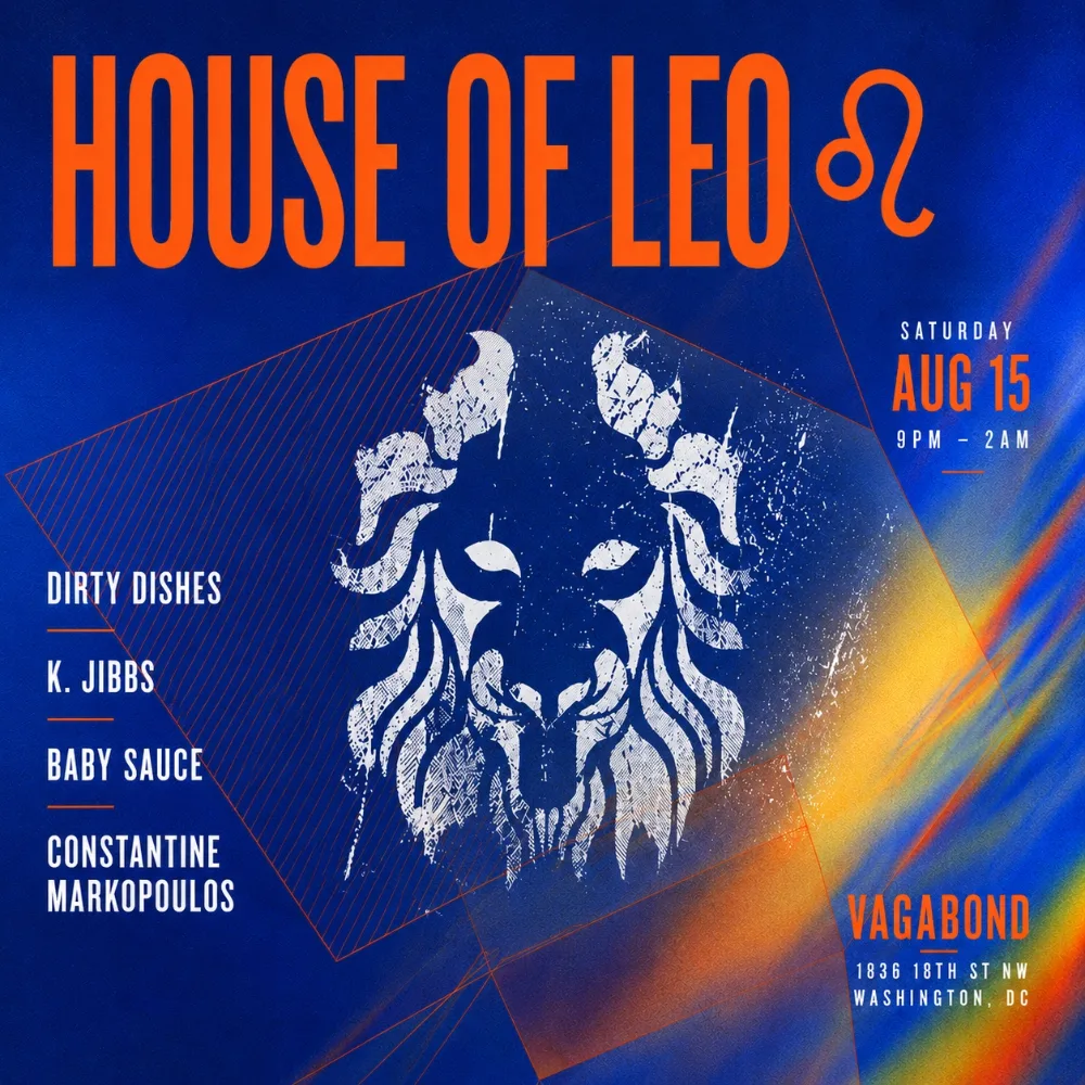 House of Leo — event flyer