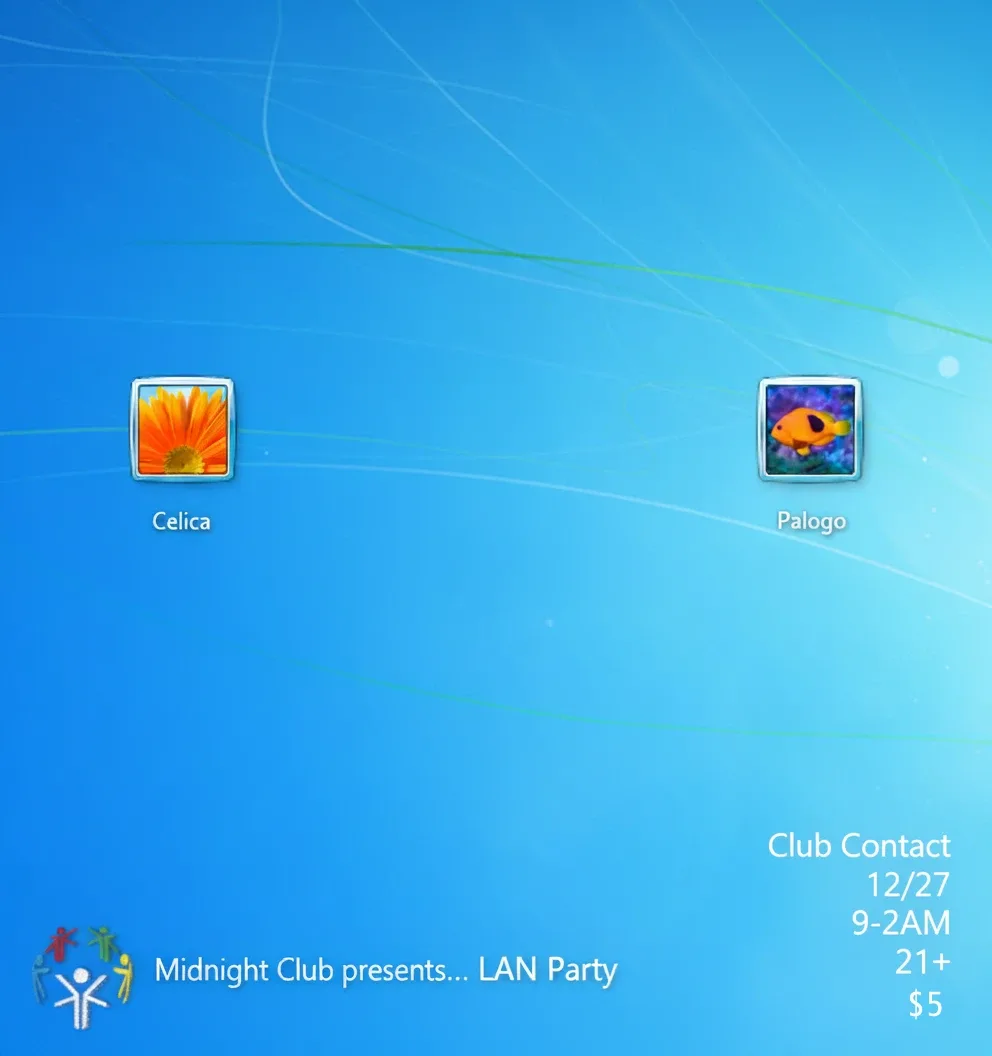 LAN Party — event flyer