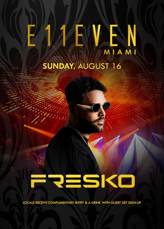 Andres Fresko — event flyer