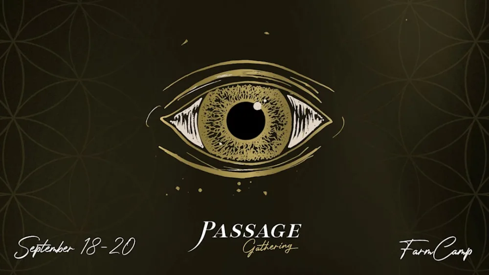 Passage Gathering — event flyer