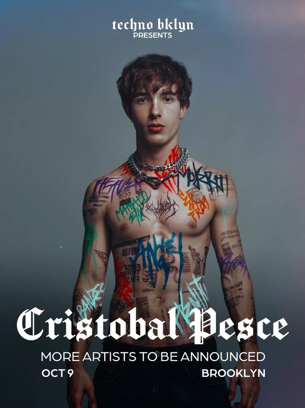 Cristobal Pesce — event flyer