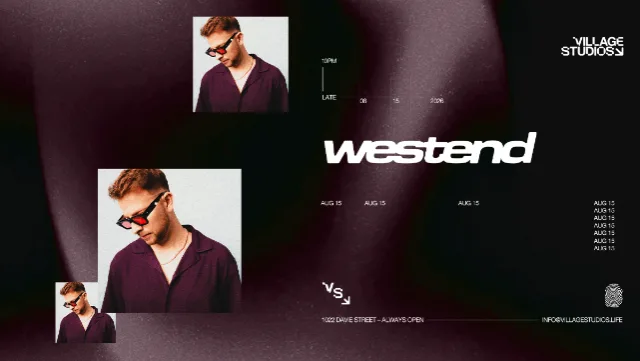 WESTEND — event flyer