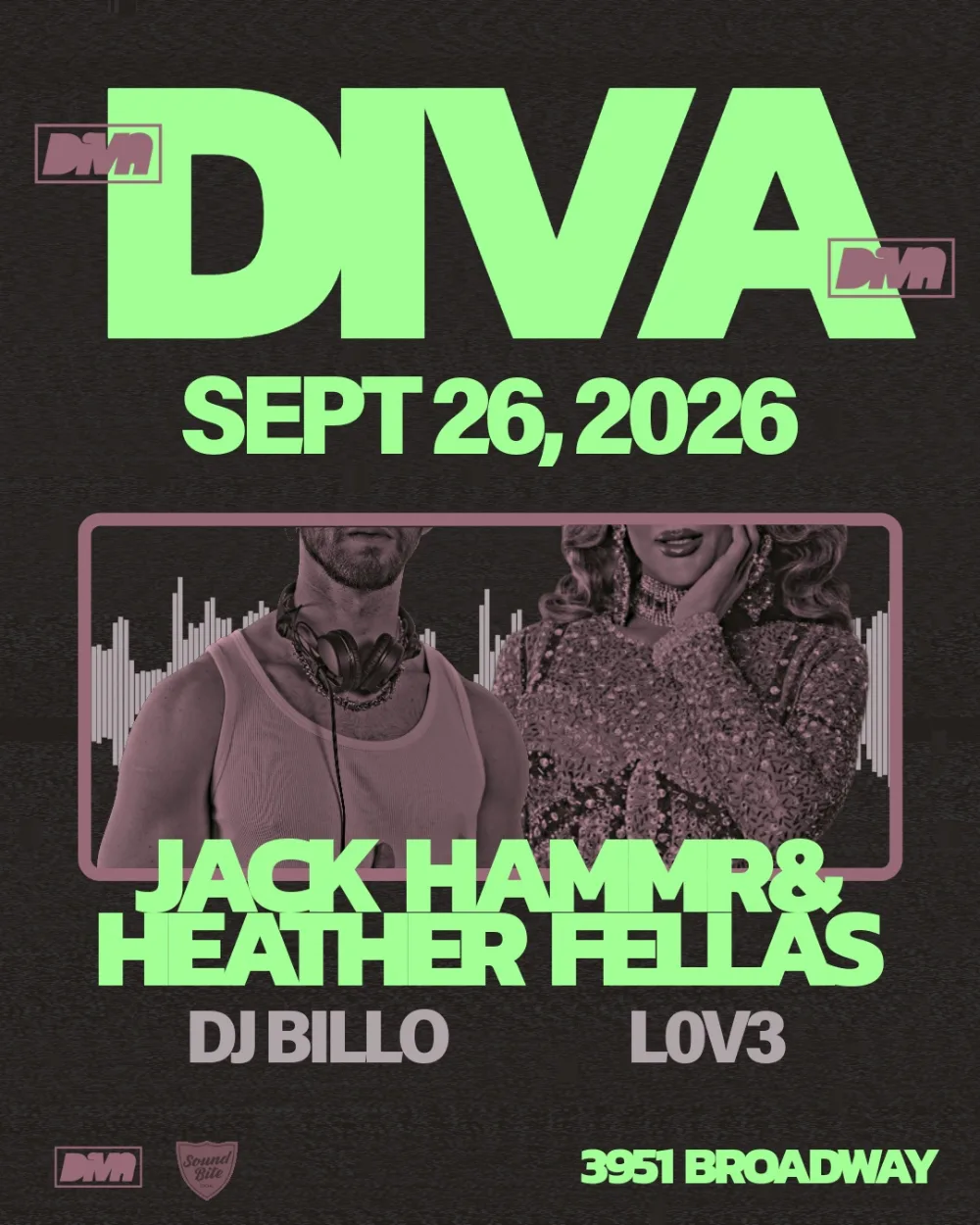 DIVA — event flyer