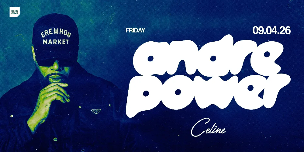 Andre Power — event flyer