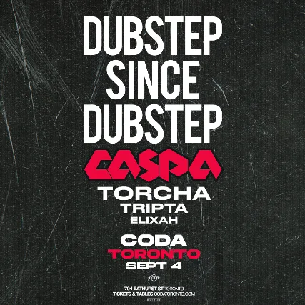 Caspa — event flyer