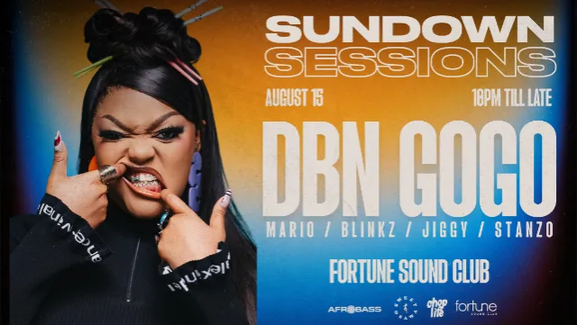 Sundown Sessions — event flyer