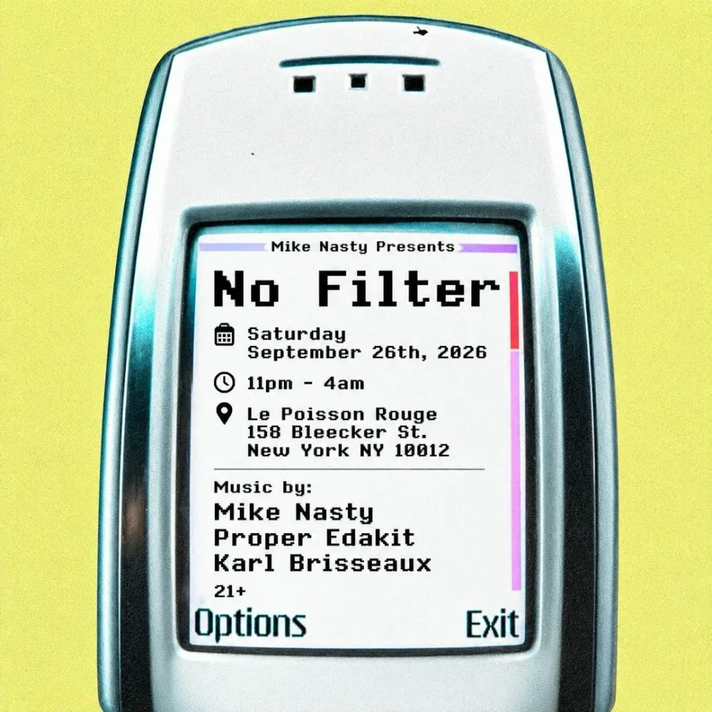 Mike Nasty — event flyer