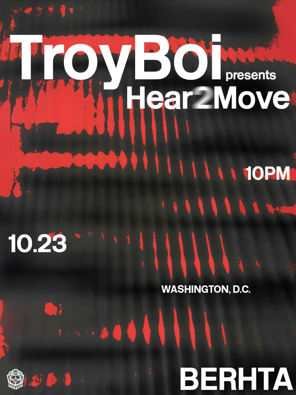 TroyBoi — event flyer