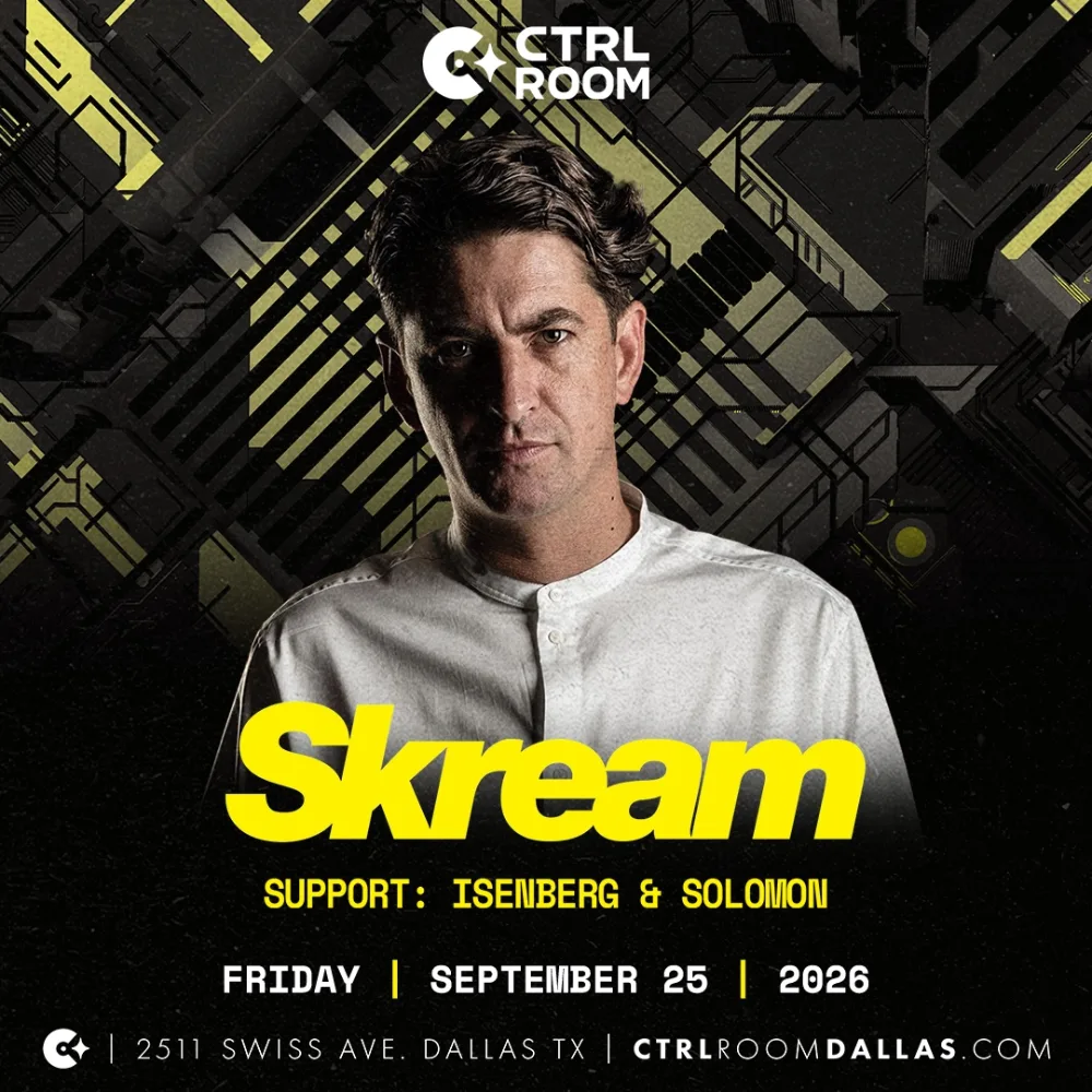 Skream — event flyer