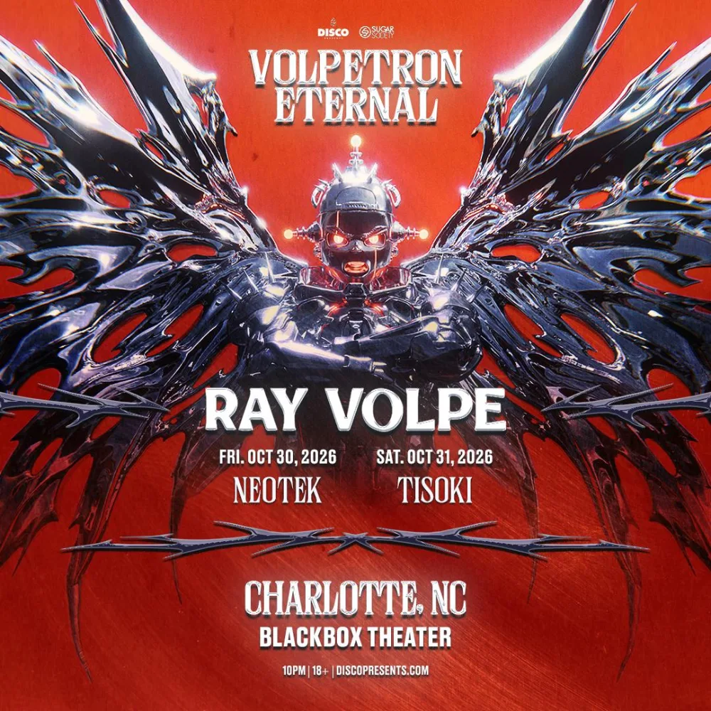 Ray Volpe, Tisoki — event flyer