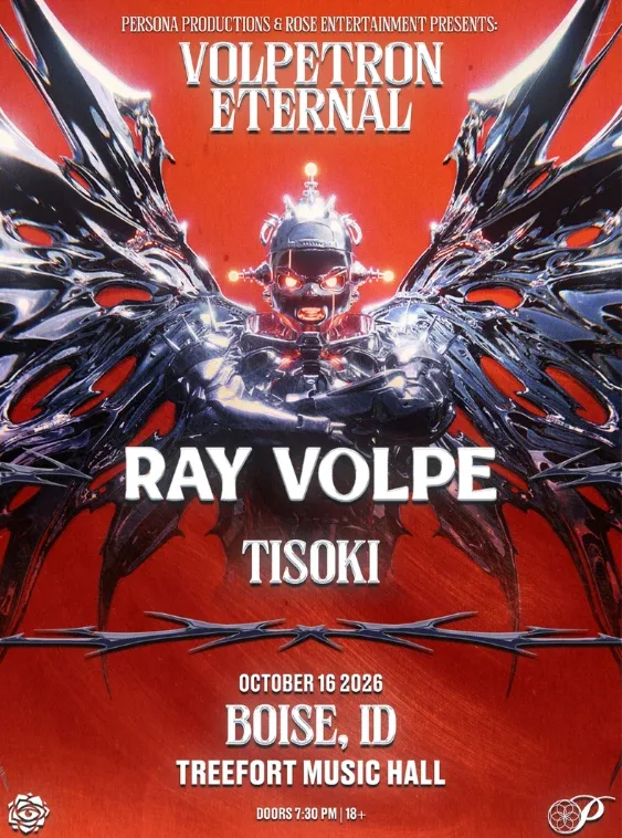 Ray Volpe, Tisoki — event flyer