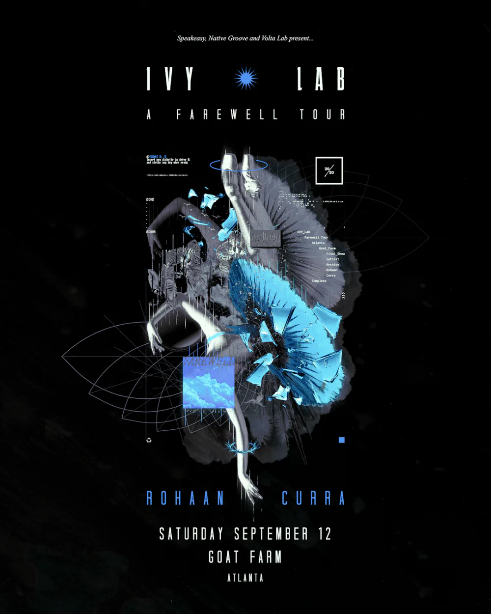 Ivy Lab, Rohaan — event flyer