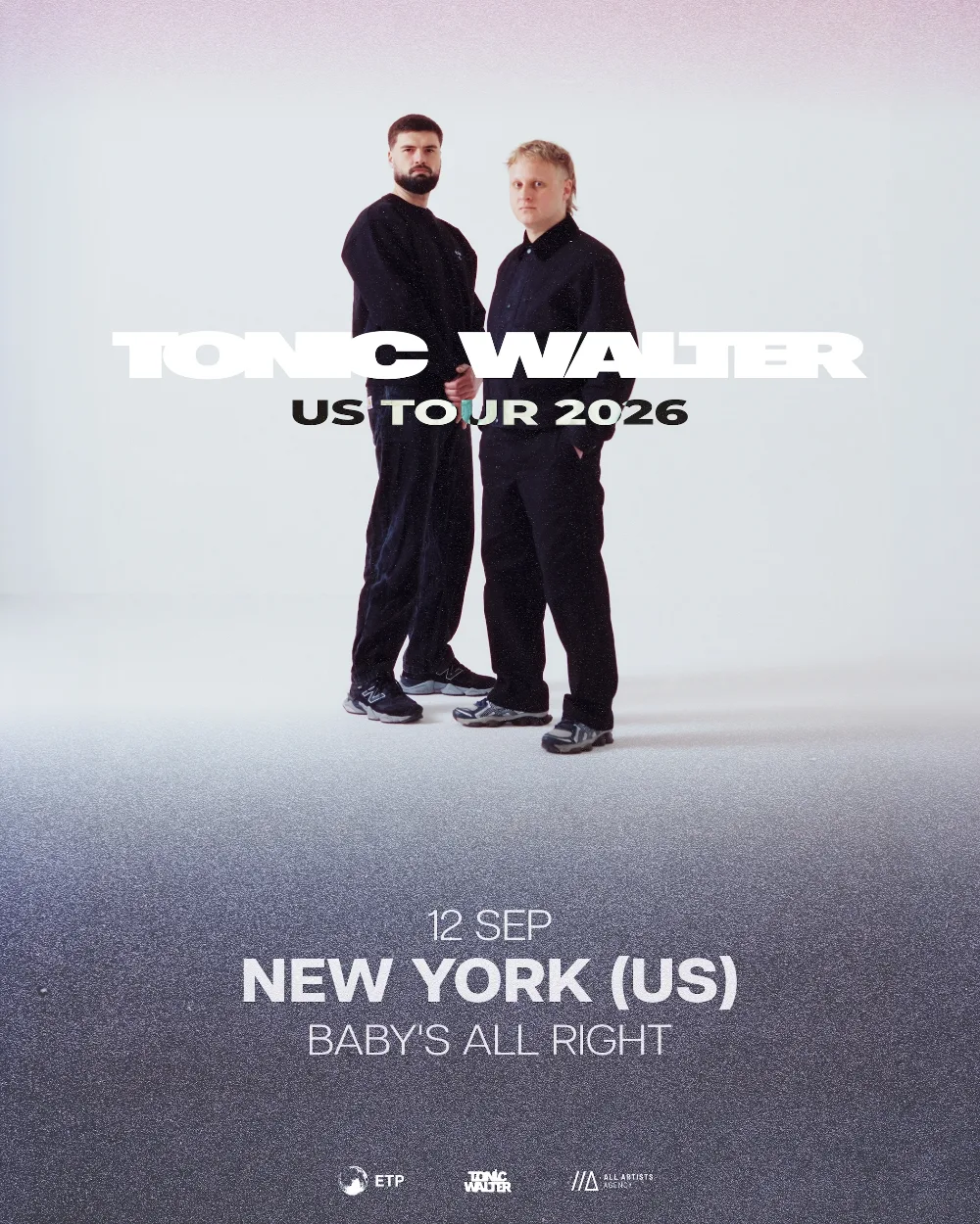 Tonic Walter — event flyer