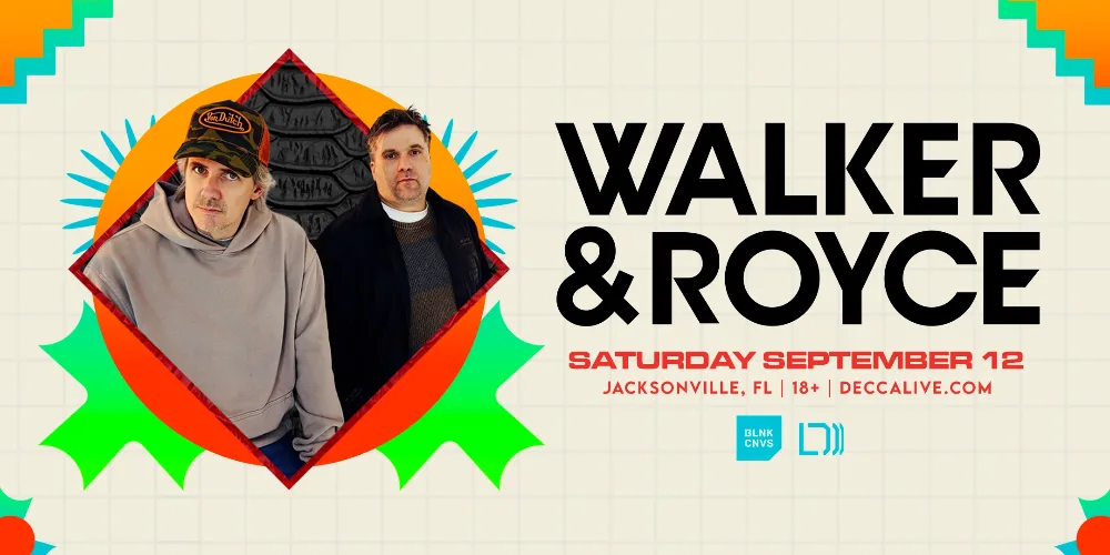 Walker & Royce — event flyer
