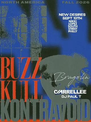 Kontravoid, Carrellee — event flyer