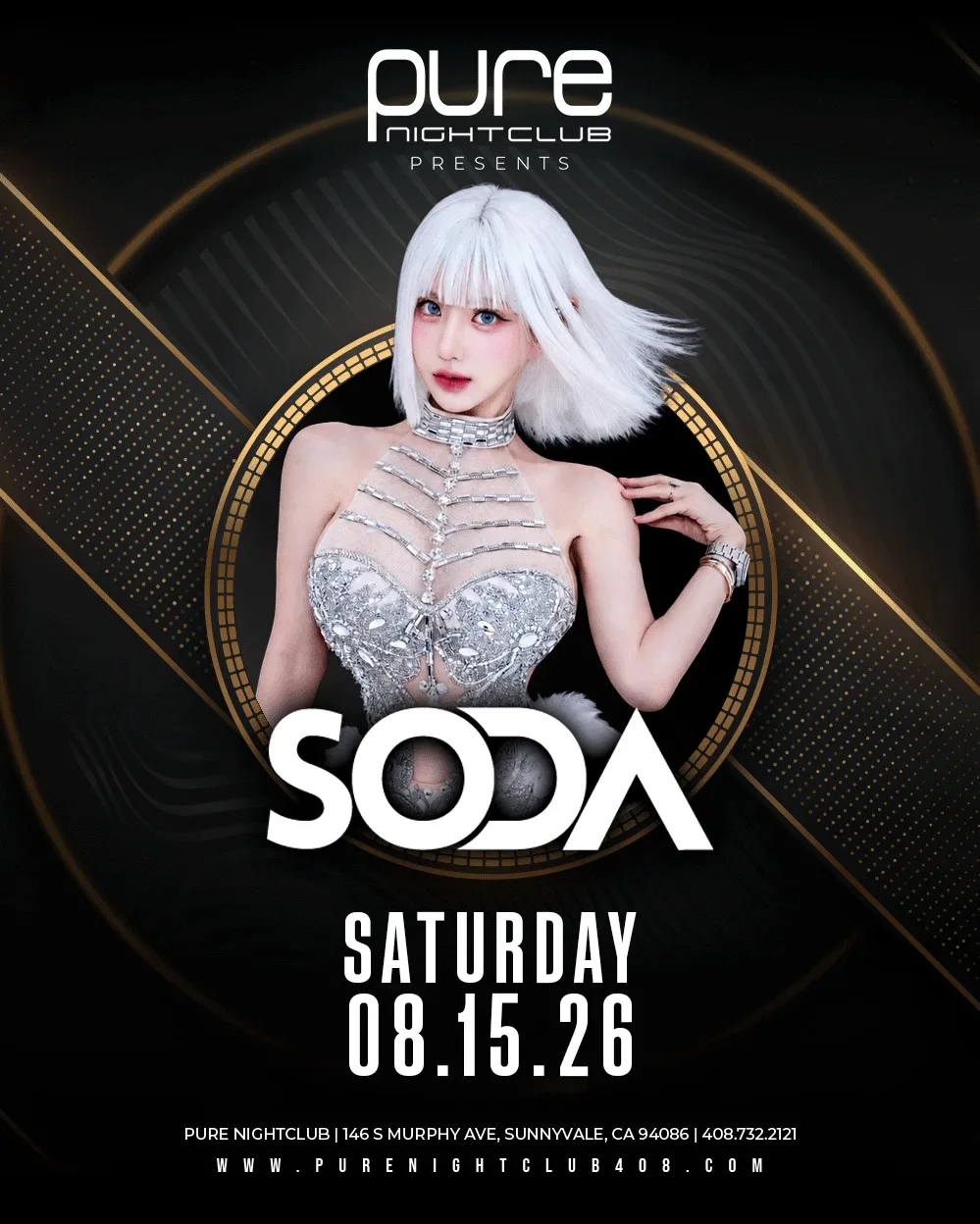 DJ Soda — event flyer