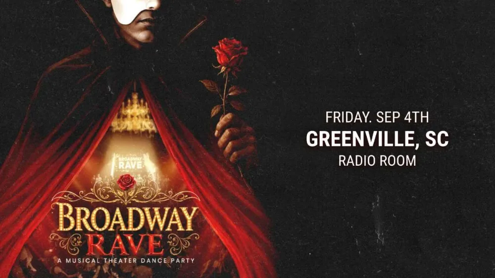 Broadway Rave — event flyer