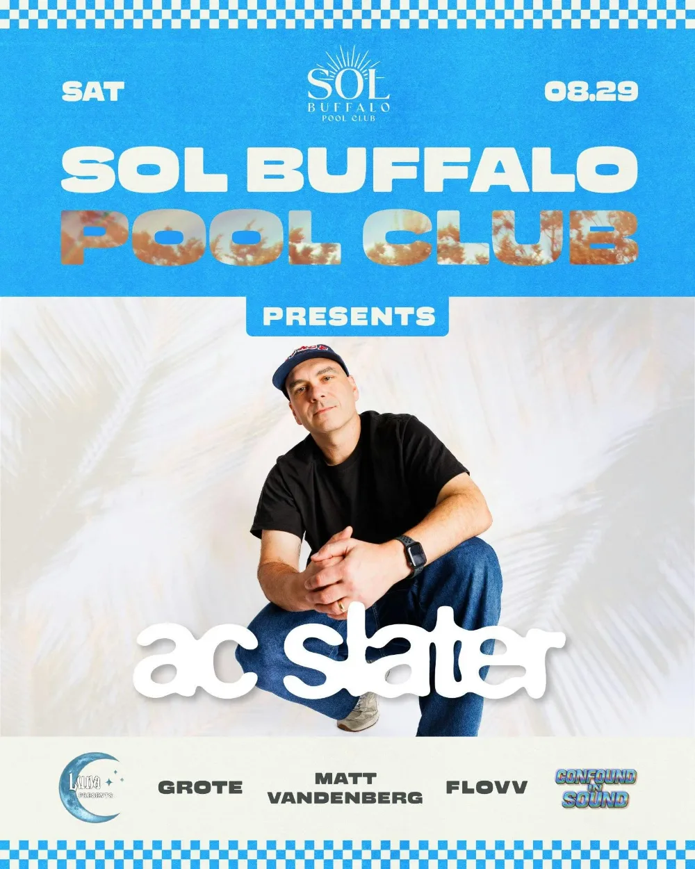Confound in Sound & Luna Presents — event flyer