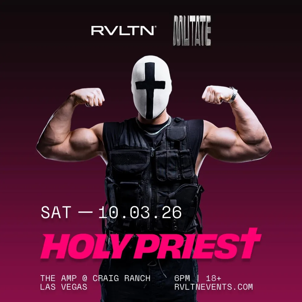 Holy Priest — event flyer