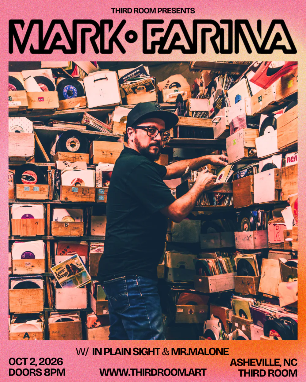 Mark Farina, In Plain Sight — event flyer