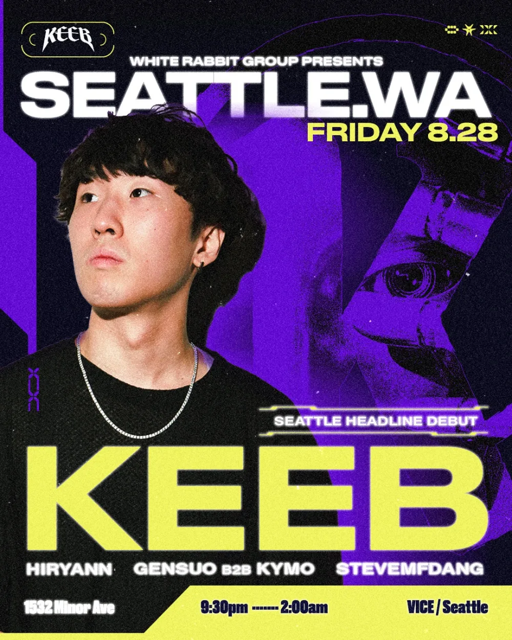 WRG Presents — event flyer