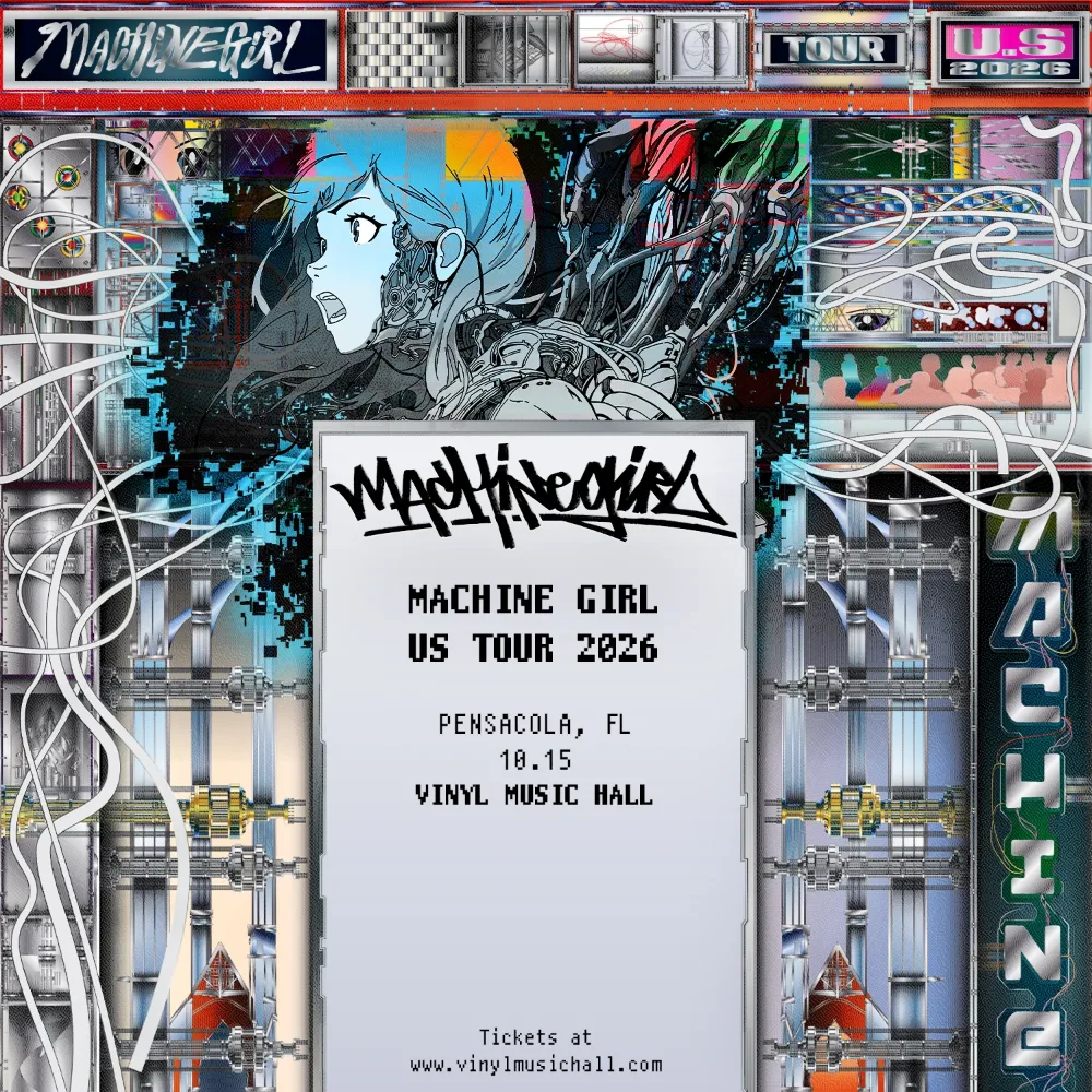 Machine Girl — event flyer