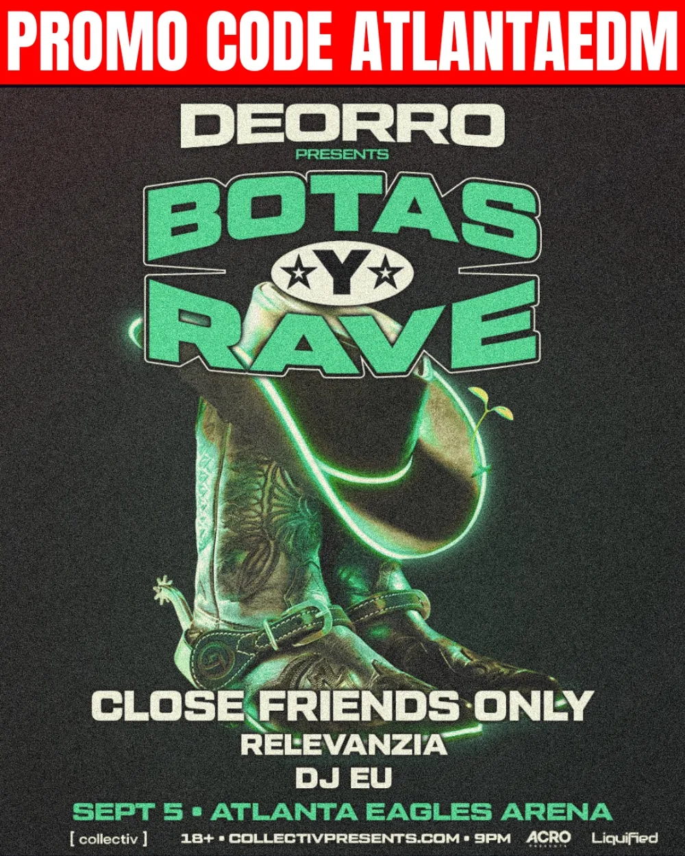 Deorro — event flyer