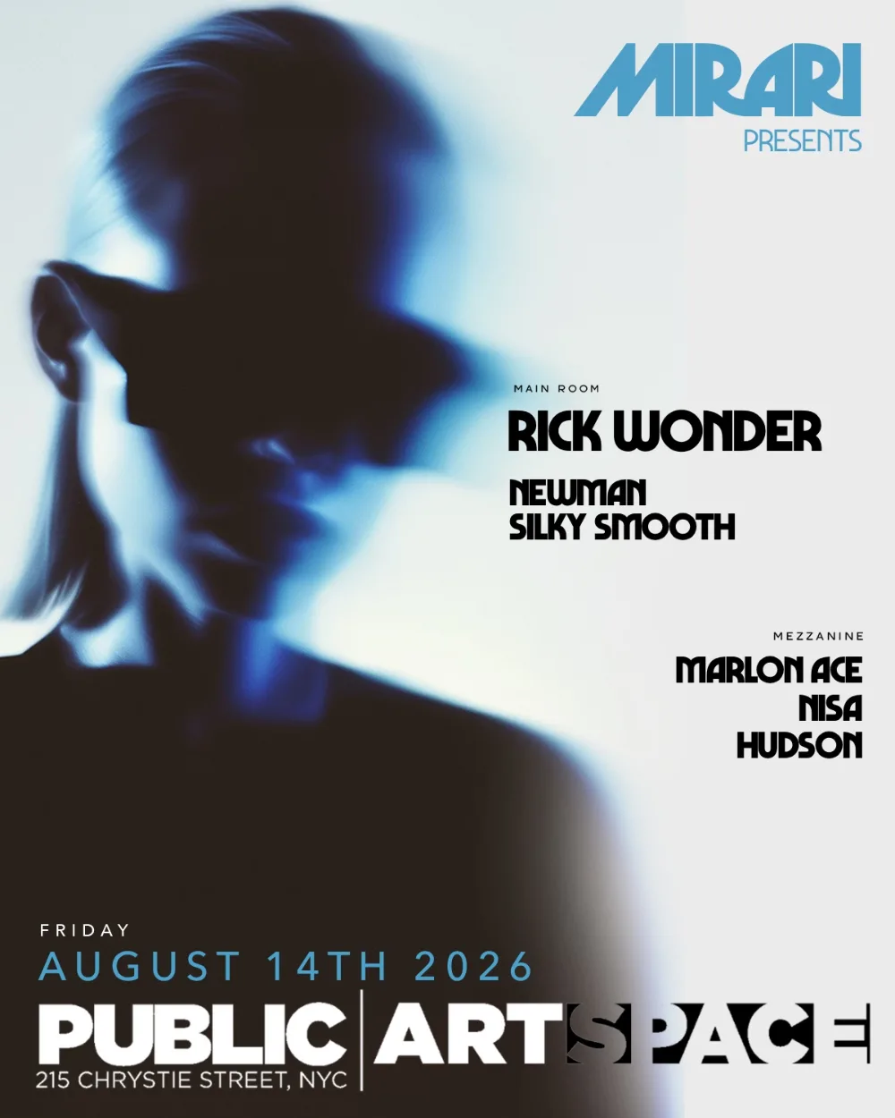 Mirari — event flyer
