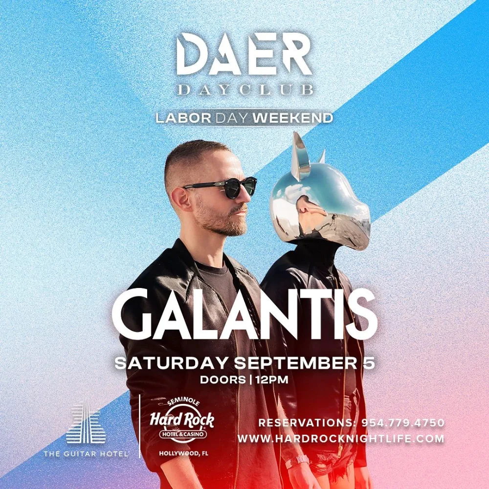 Galantis — event flyer