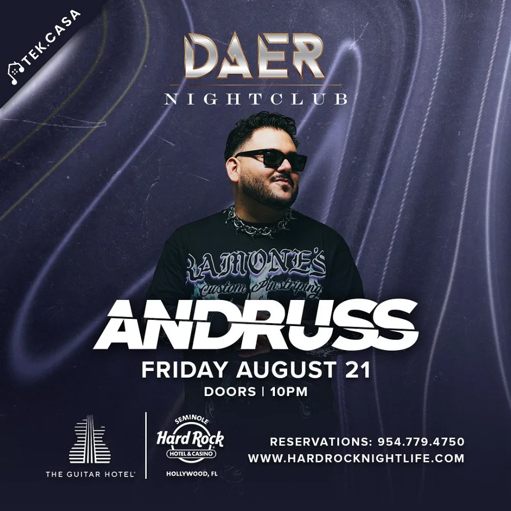 Andruss — event flyer
