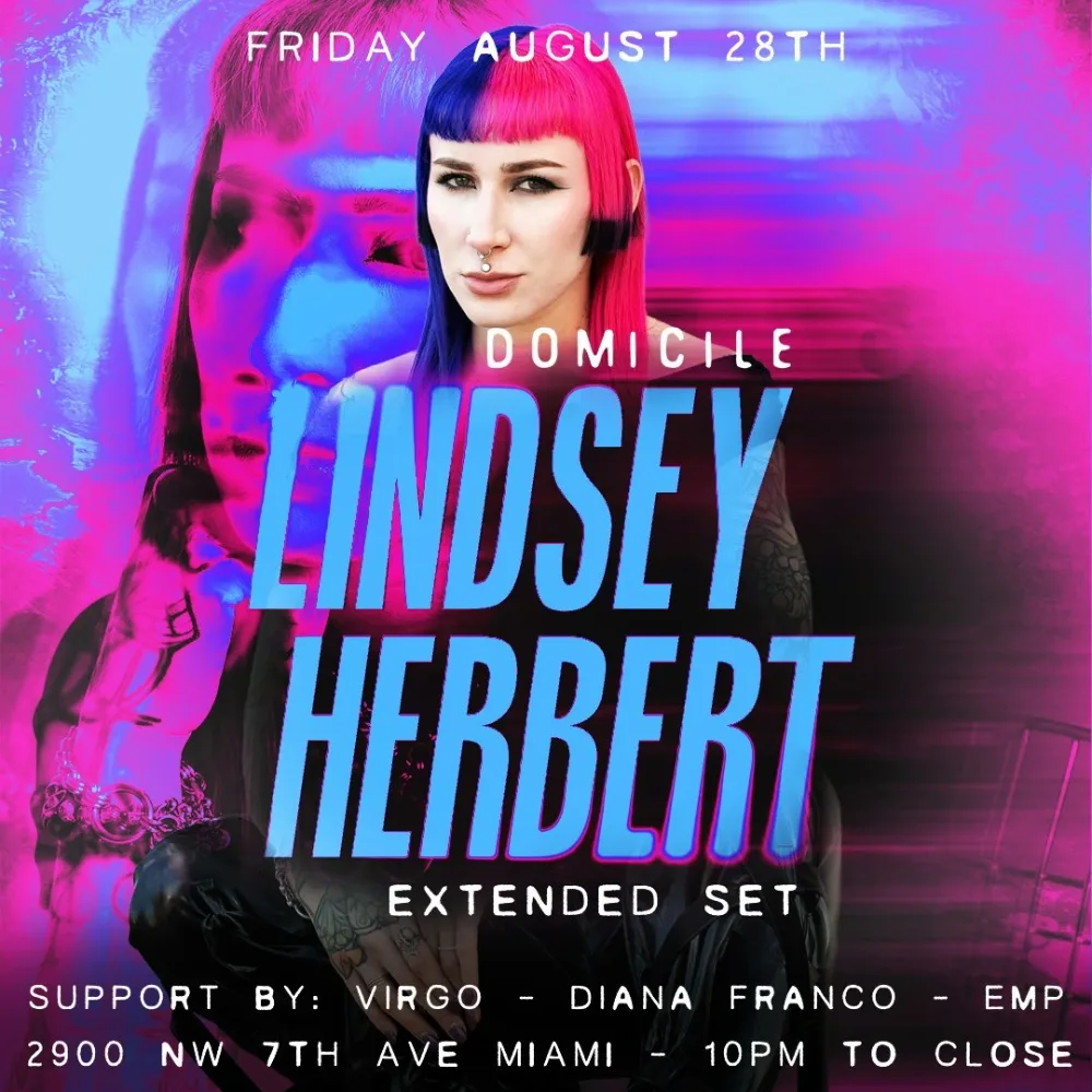 Lindsey Herbert — event flyer