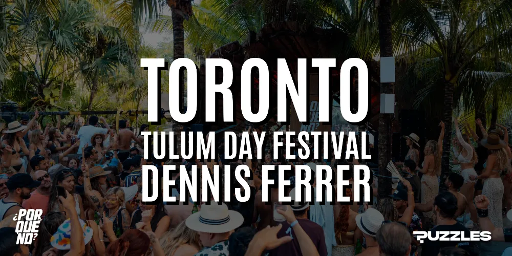 Dennis Ferrer — event flyer