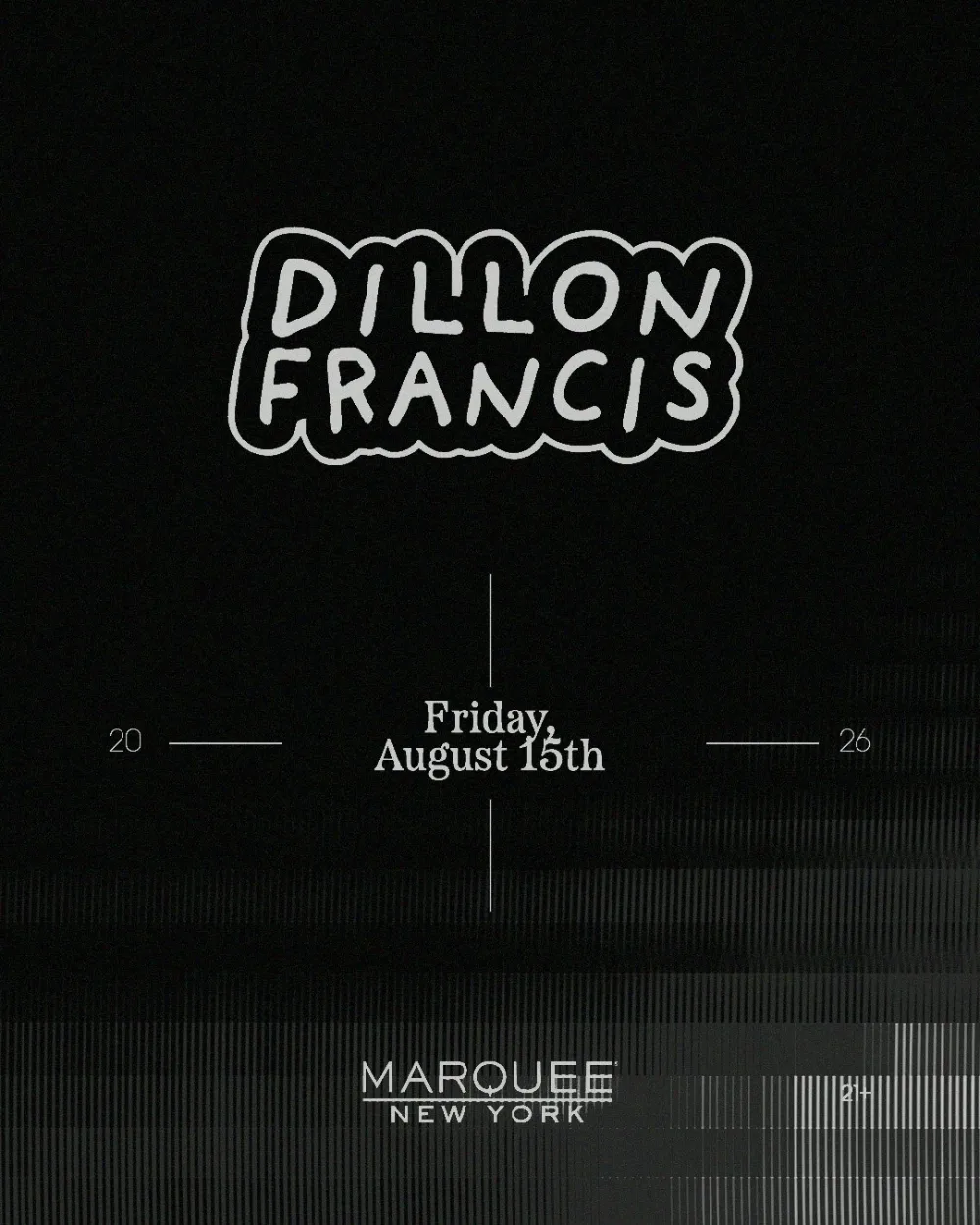 Dillon Francis — event flyer