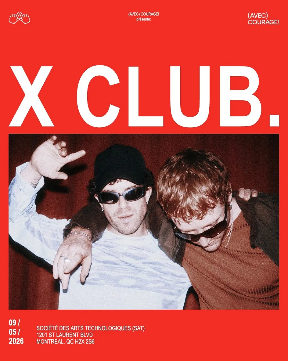 X Club. — event flyer