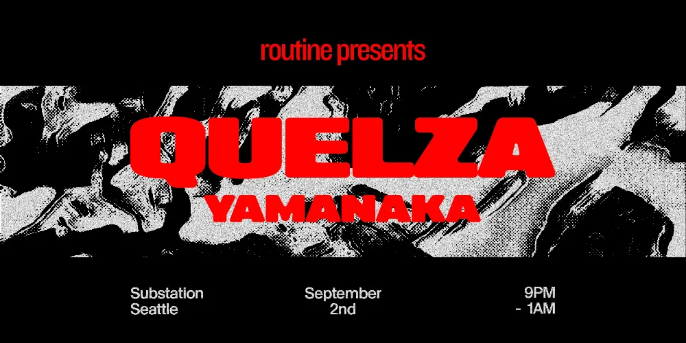 Quelza — event flyer