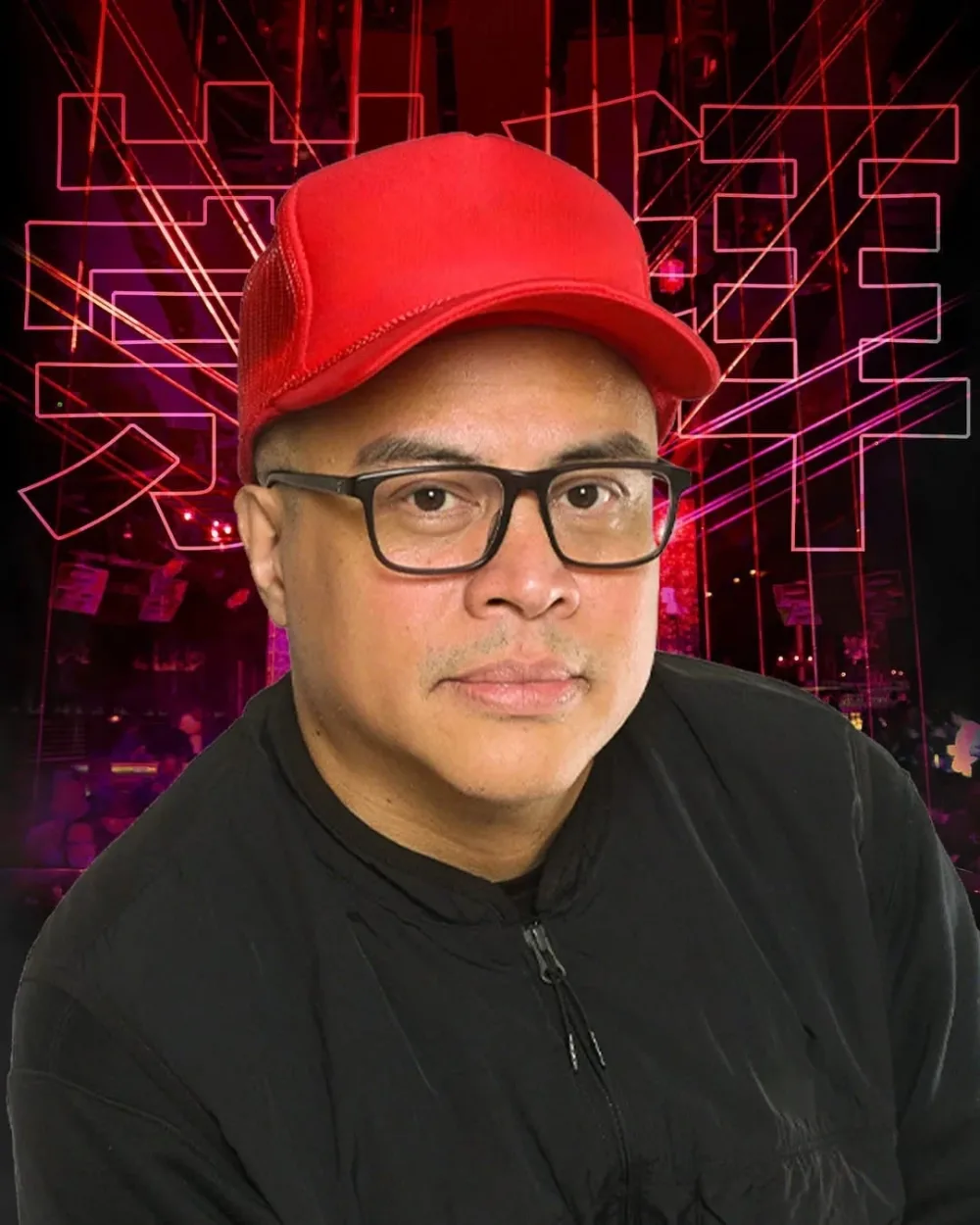 DJ E-Rock — event flyer