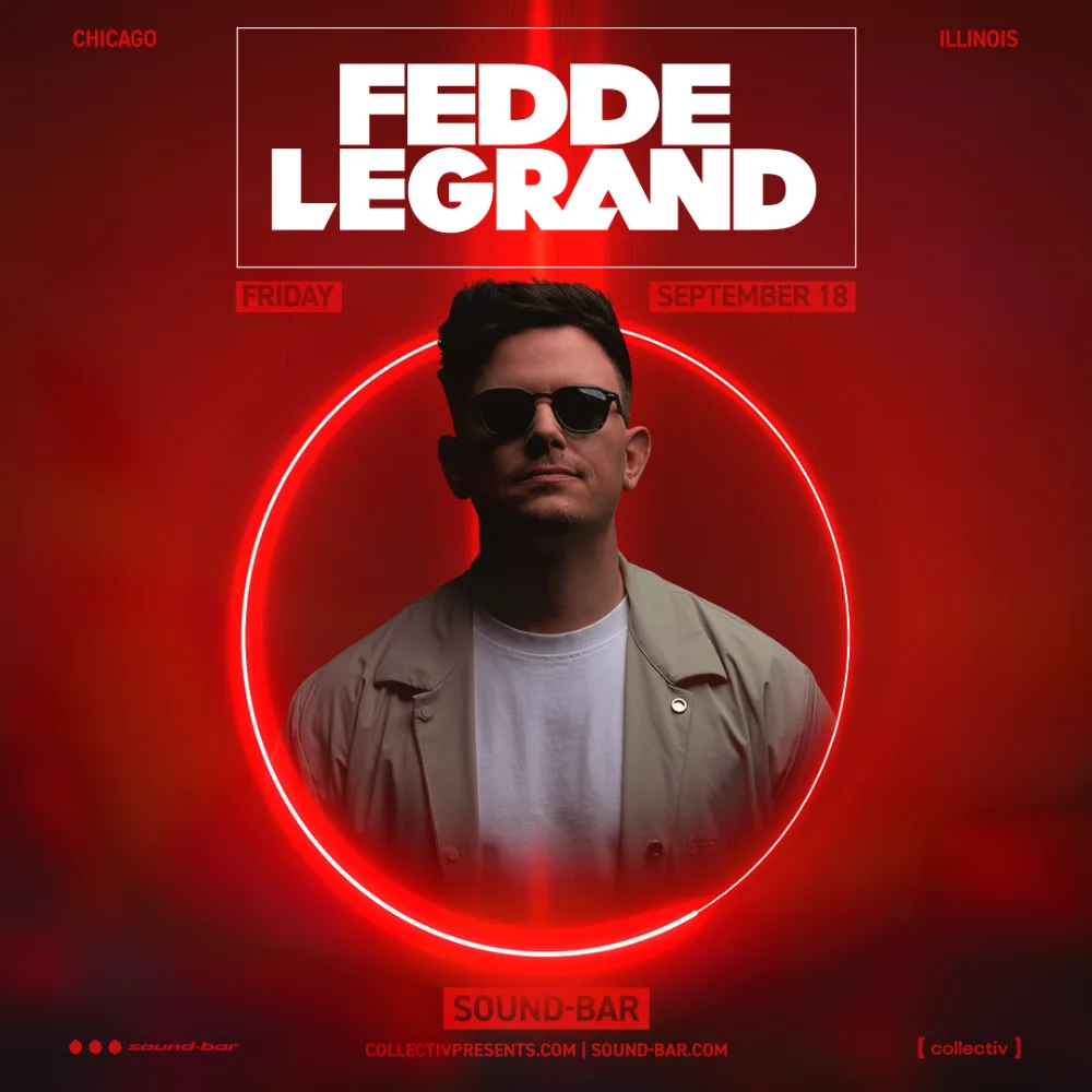 Fedde Le Grand — event flyer