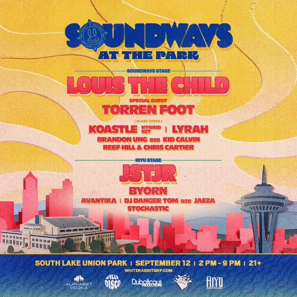 SOUNDWAVS AT THE PARK — event flyer