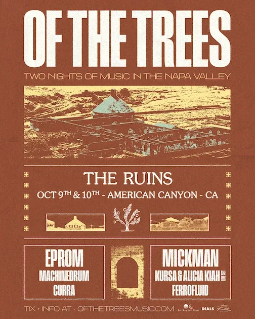 Of The Trees — event flyer