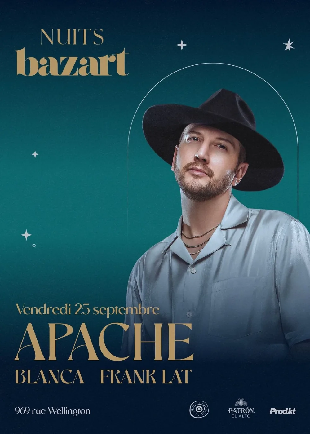 Apache — event flyer