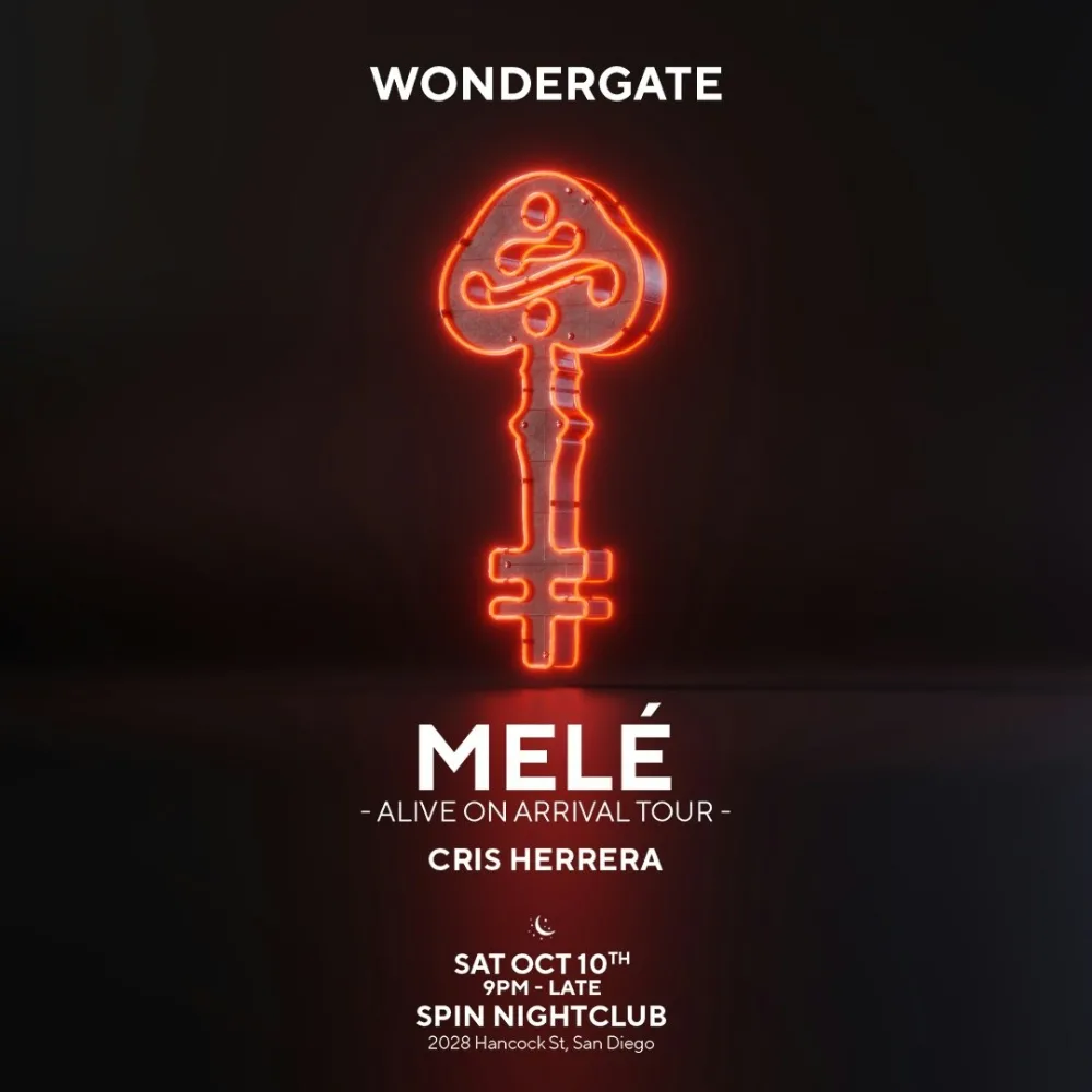 WONDERGATE Presents — event flyer