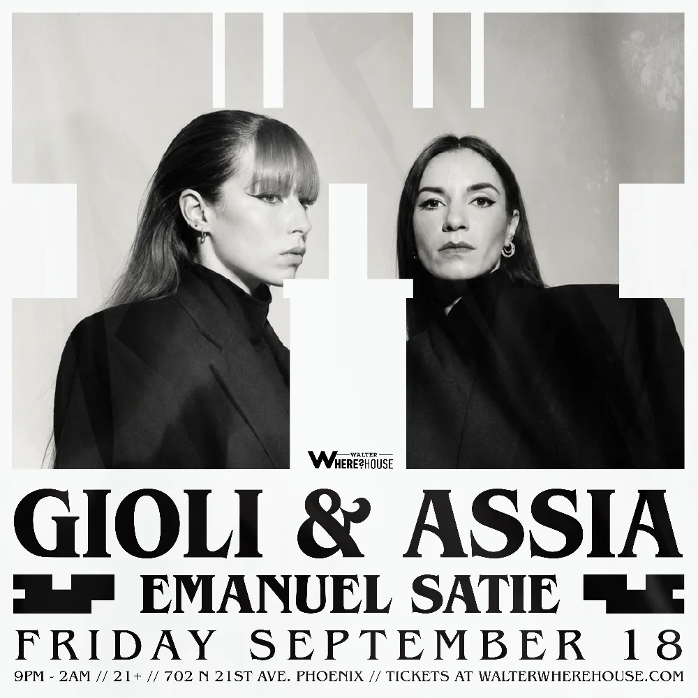 Giolì & Assia, Emanuel Satie — event flyer