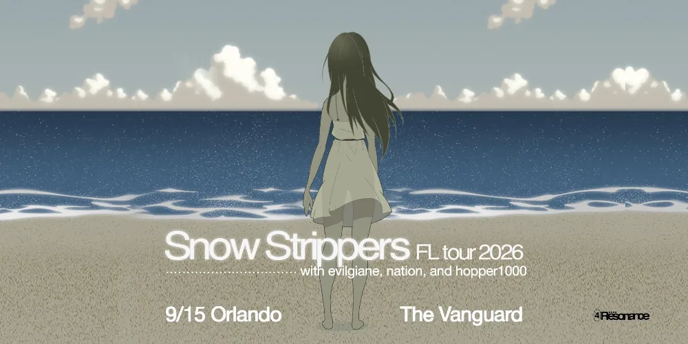 Snow Strippers — event flyer
