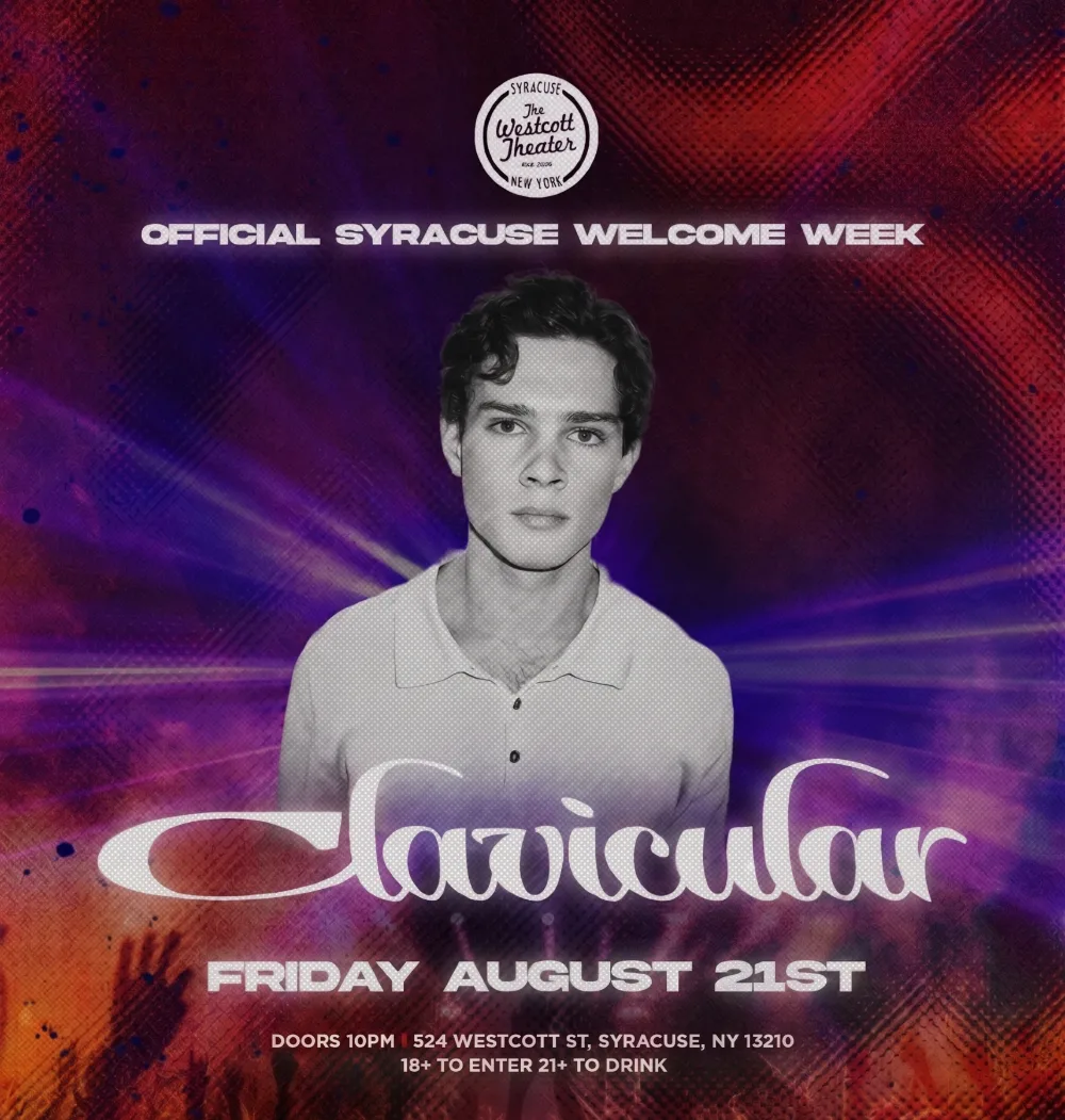 Syracuse Welcome Week — event flyer